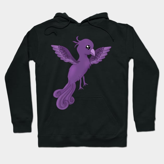 MHC FP Purple Phoenix (Plain) Hoodie by maya-reinstein